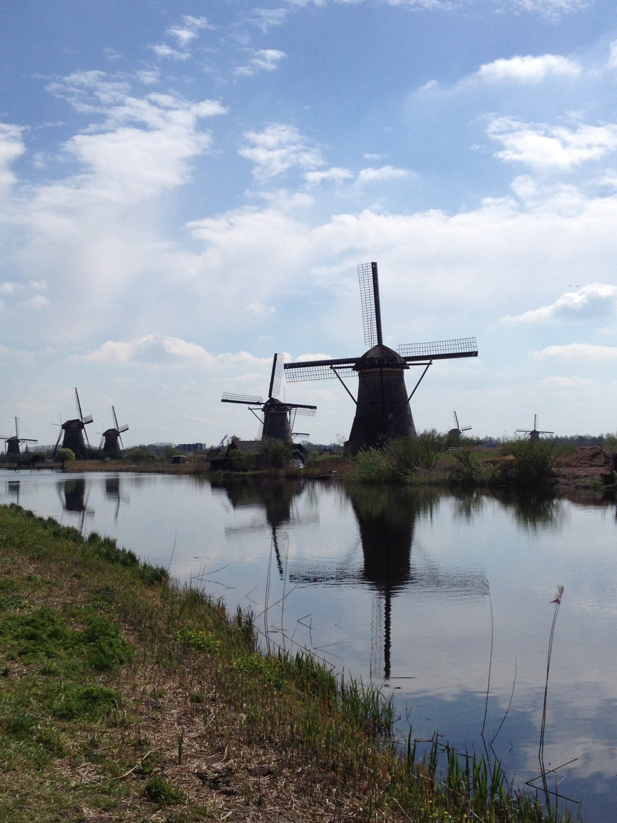 I mulini di Kinderdijk Kinderkijk con i bambini