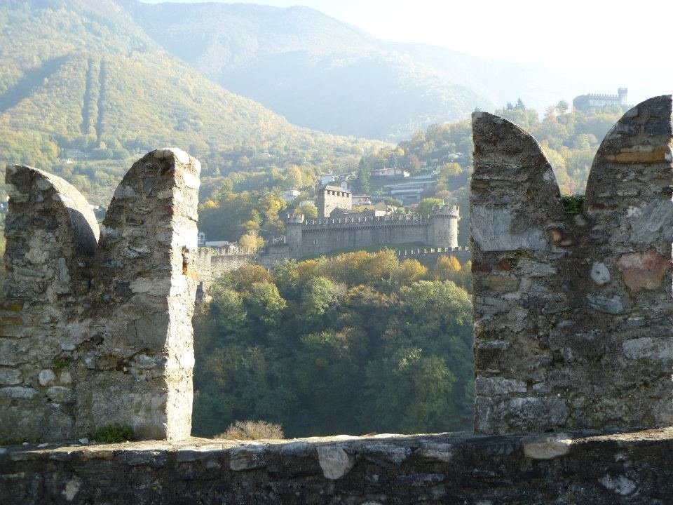 Castelgrande nel centro di Bellinzona I castelli di Bellinzona con bambini