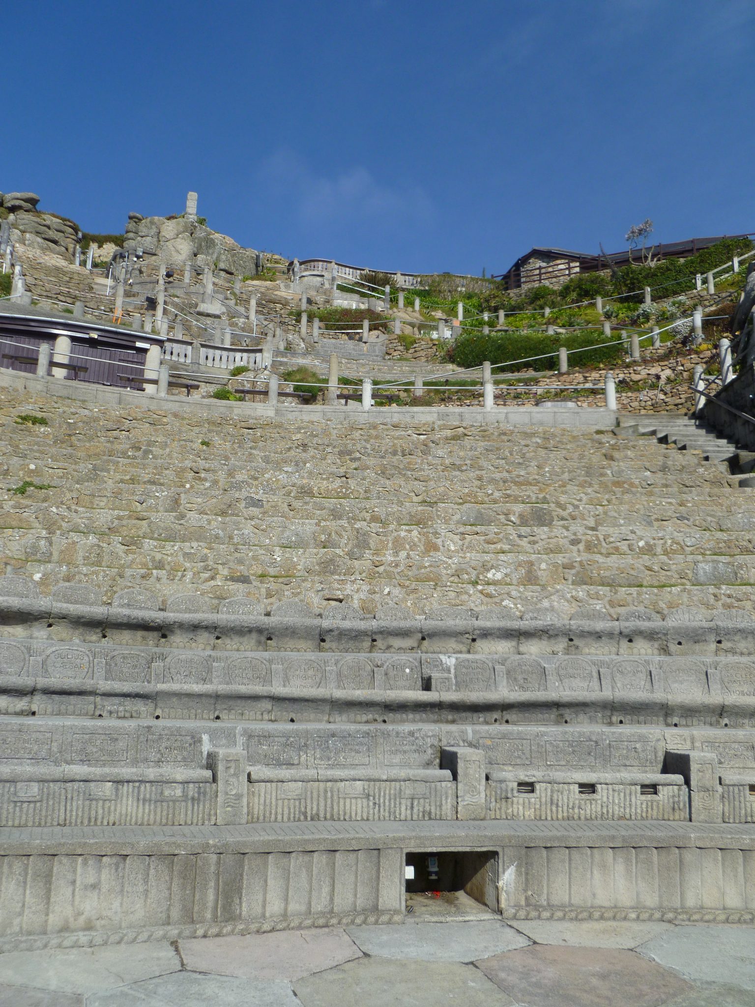 Minack Theatre interno Cornovaglia Minack Theatre