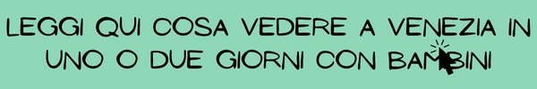 Cosa vedere a Venezia in un giorno o due giorni Cosa vedere a Venezia in un giorno o due giorni