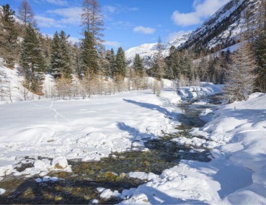 Val Roseg in inverno_Engadina_Canton Grigioni