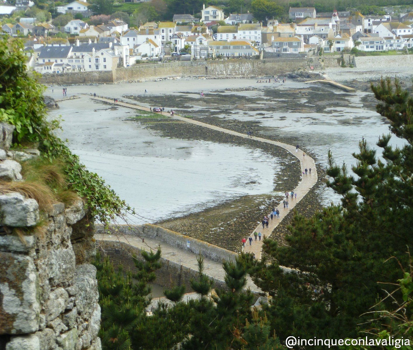 Strada per St. Michael's Mount Strada per St Michael's Mount in Cornovaglia