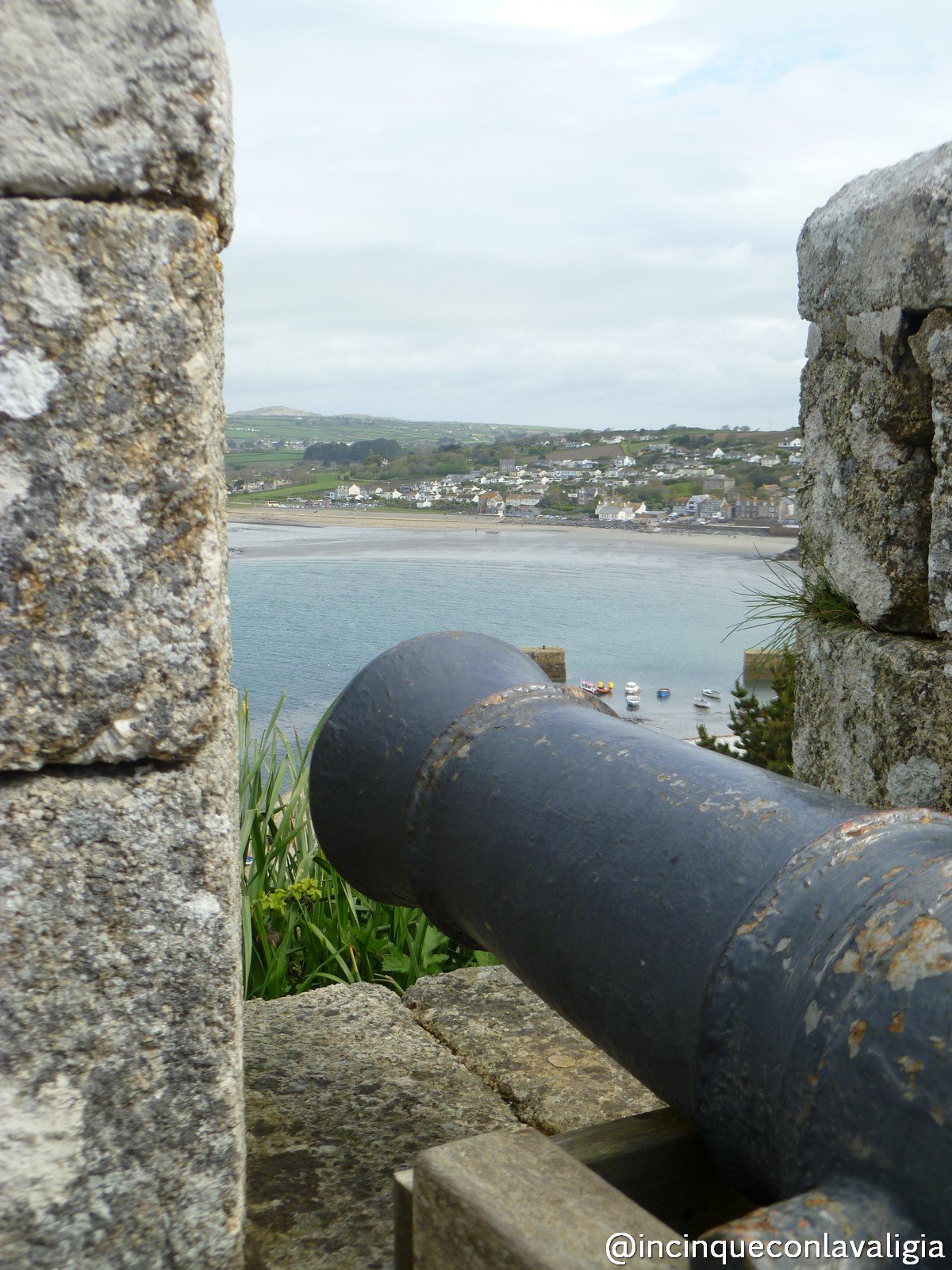 St Michael's Mount cannoni Cornovaglia St Michael's Mount