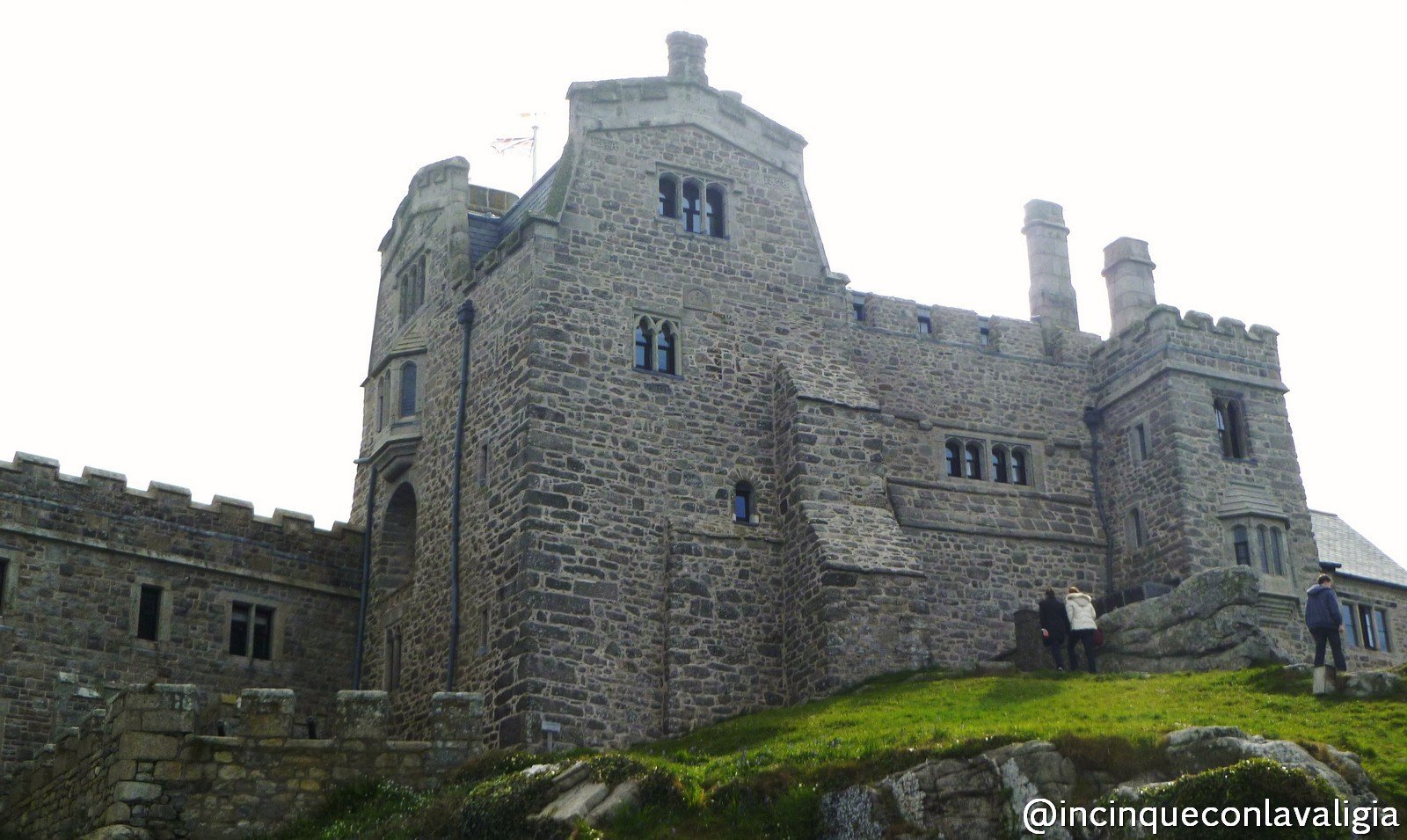 La fortezza di St Michael's Mount in Cornovaglia La fortezza di St Michael's Mount in Cornovaglia