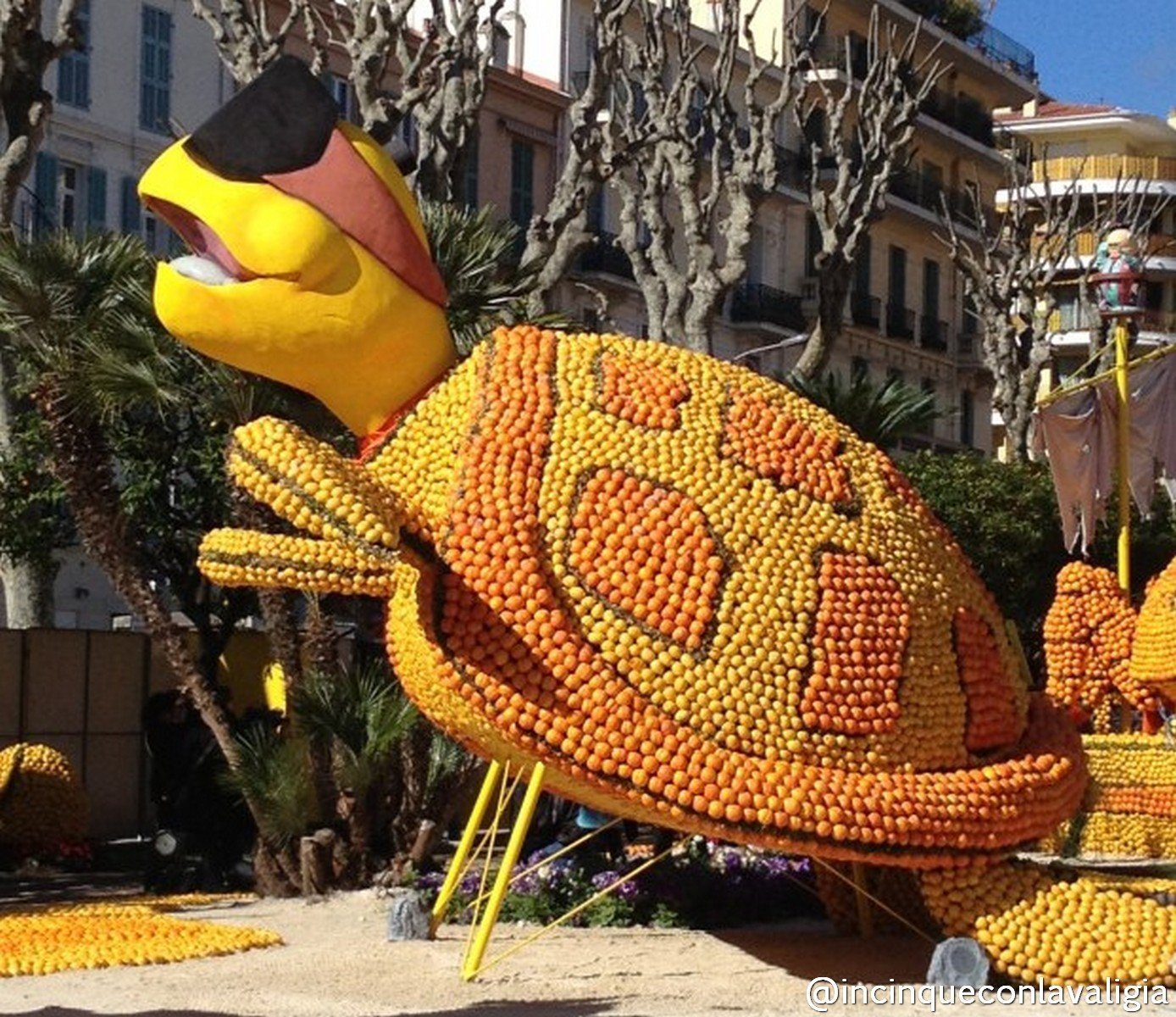Festa dei limoni Fête du citron a Mentone