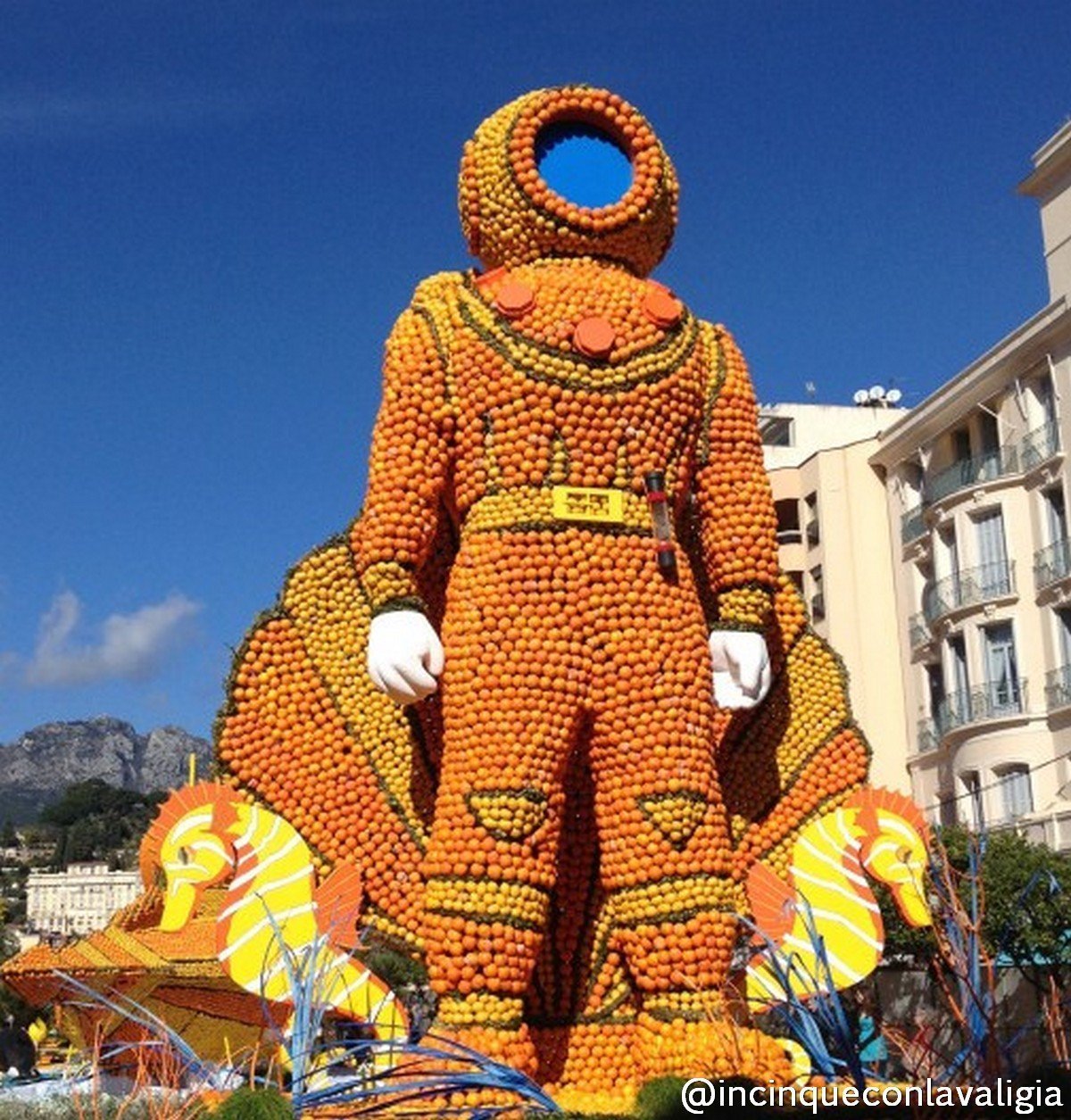 Capitano Nemo Fête du citron a Mentone