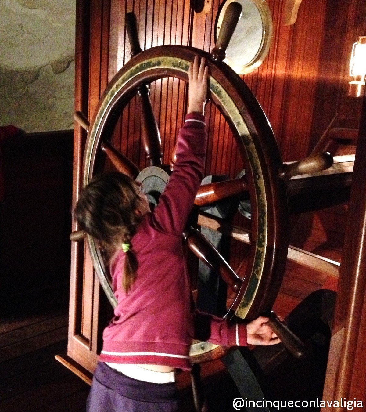 Al comando di una nave al Galata museo del mare Interno Galata Museo del Mare