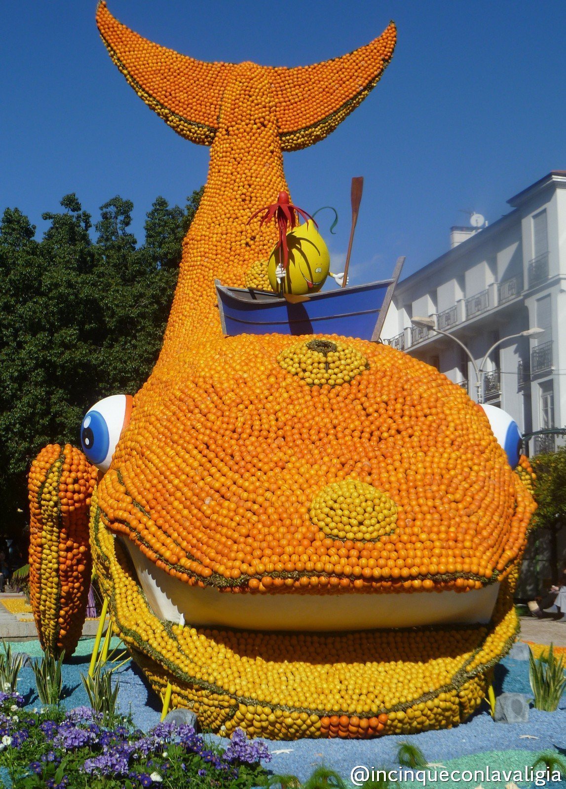Festa dei limoni Fête du citron a Mentone