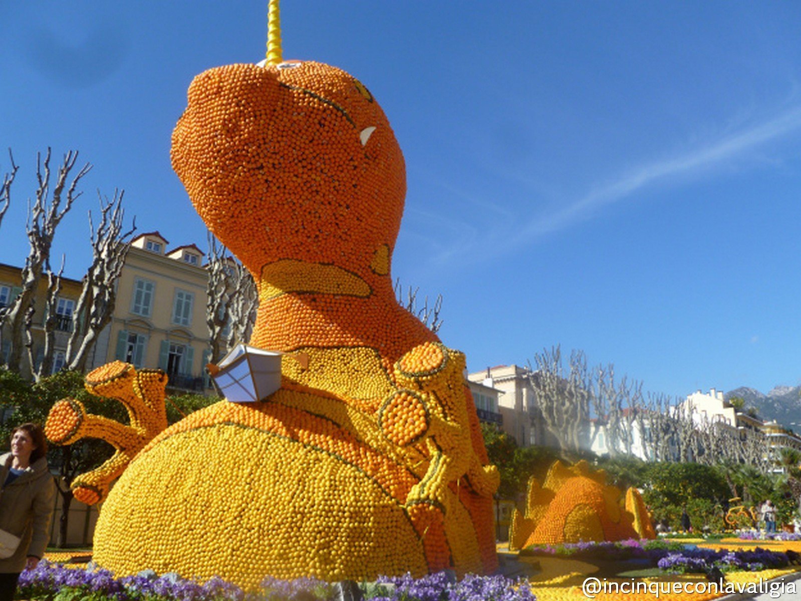 Mostro Marino festa dei limoni Fête du citron a Mentone