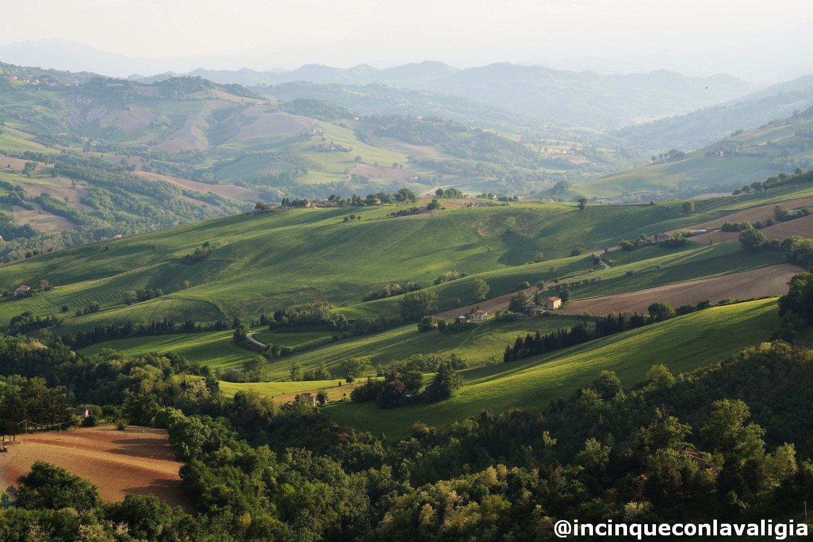 Colline dell'entroterra marchigiano Montelparo colline entroterra
