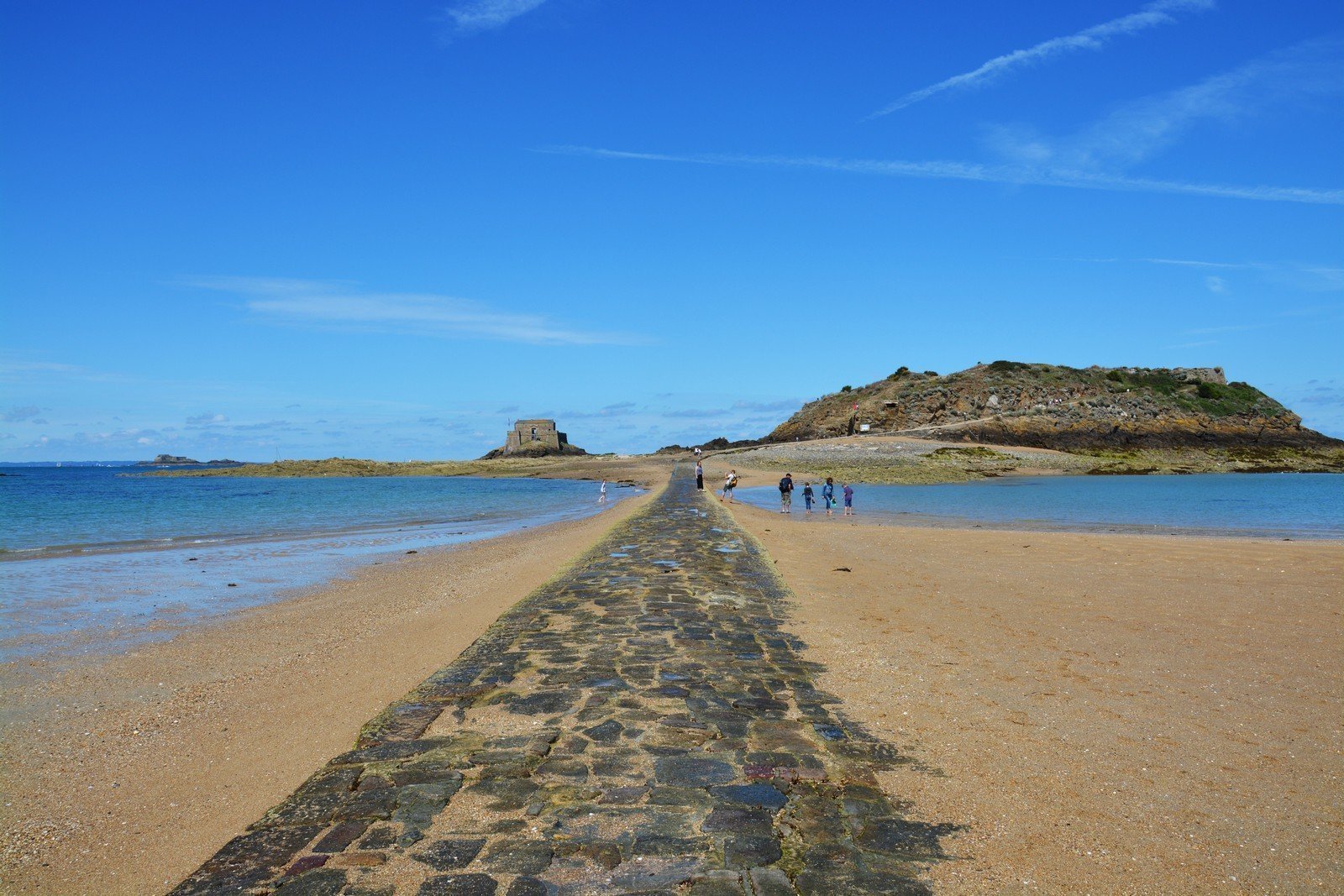 Il fascino delle maree a Saint-Malo Bretagna le maree di Saint Malo