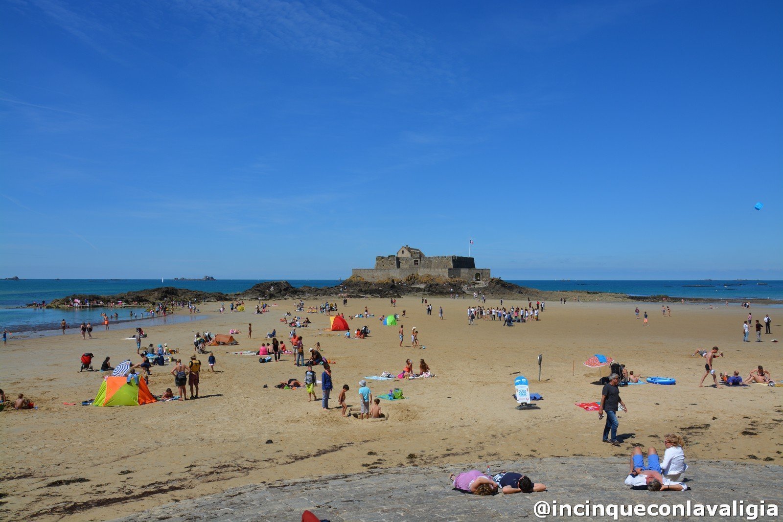 Le spiagge di Saint-Malo con i bambini Le spiagge di Saint-Malo