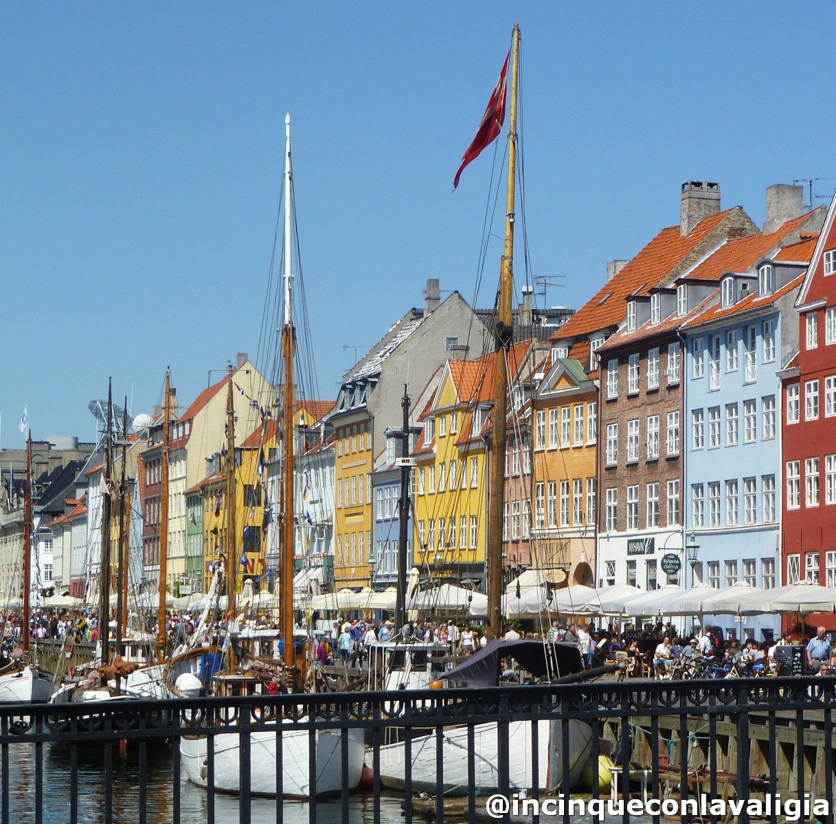 Nyhavn a Copenhagen Copenhagen con i bambini