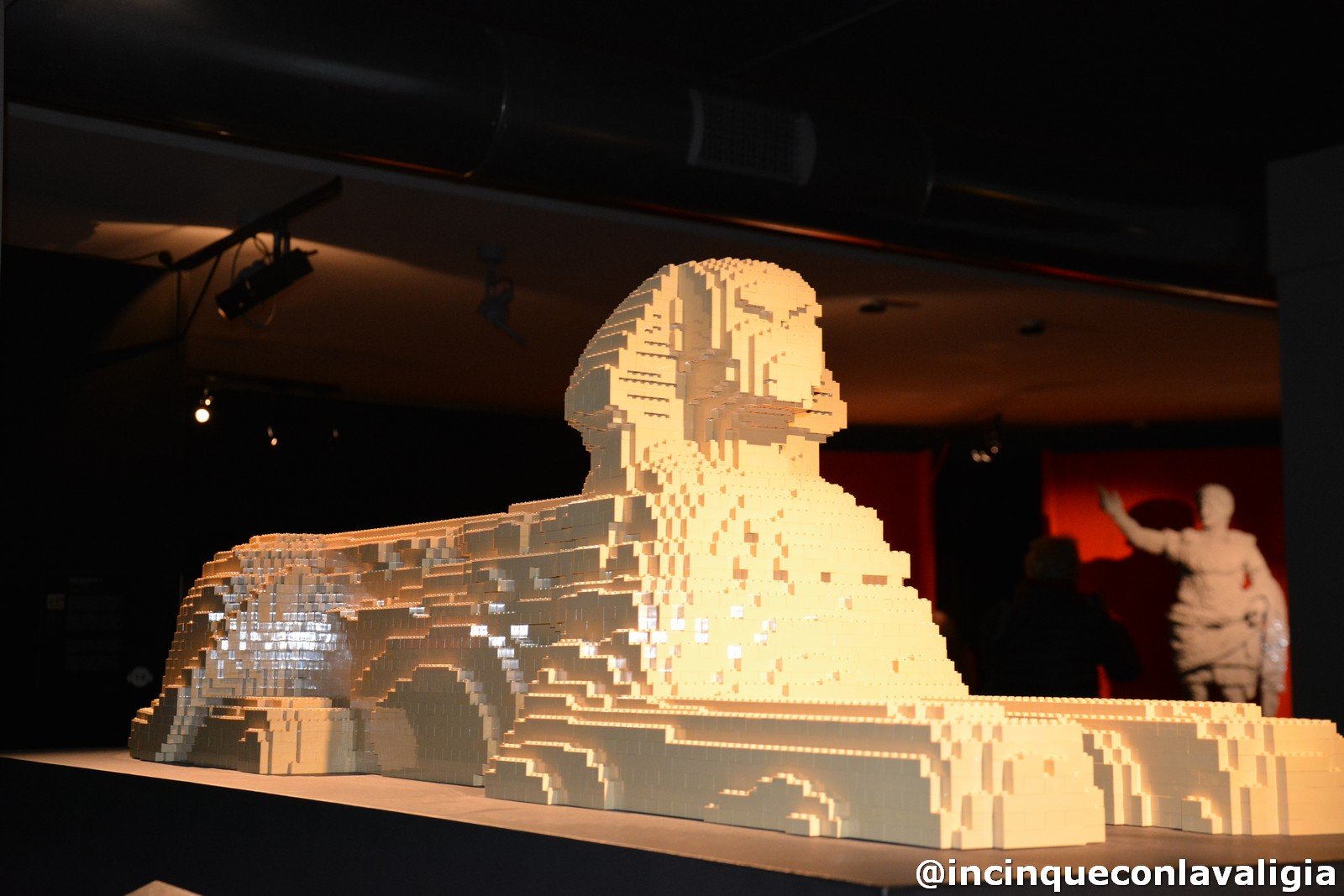 Sfinge di Lego The Art of the Brick sfinge