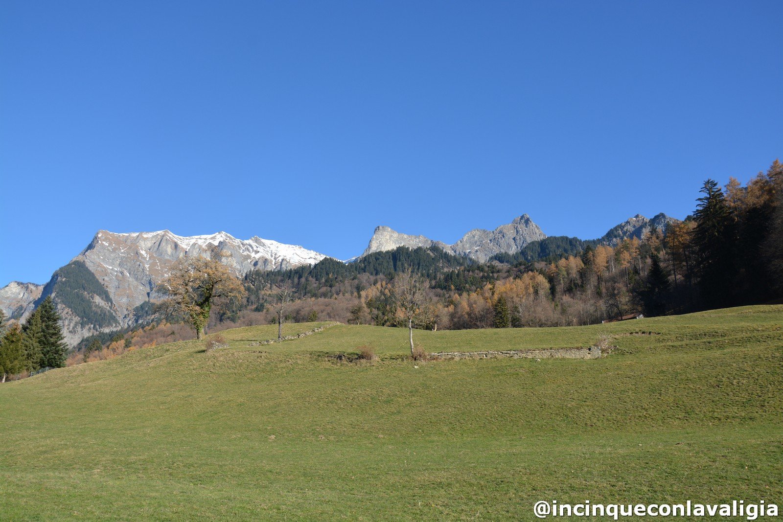Le montagne di Heidi Maienfeld il paese di Heidi