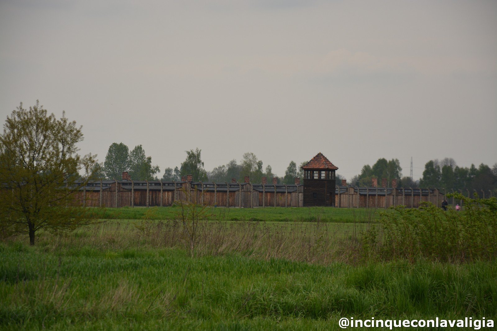 Il campo di concentramento di Birkenau Auschwitz con i bambini