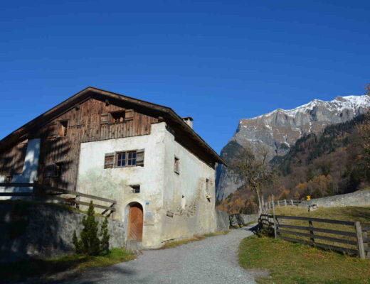 La casa di Heidi in Svizzera a Maienfeld