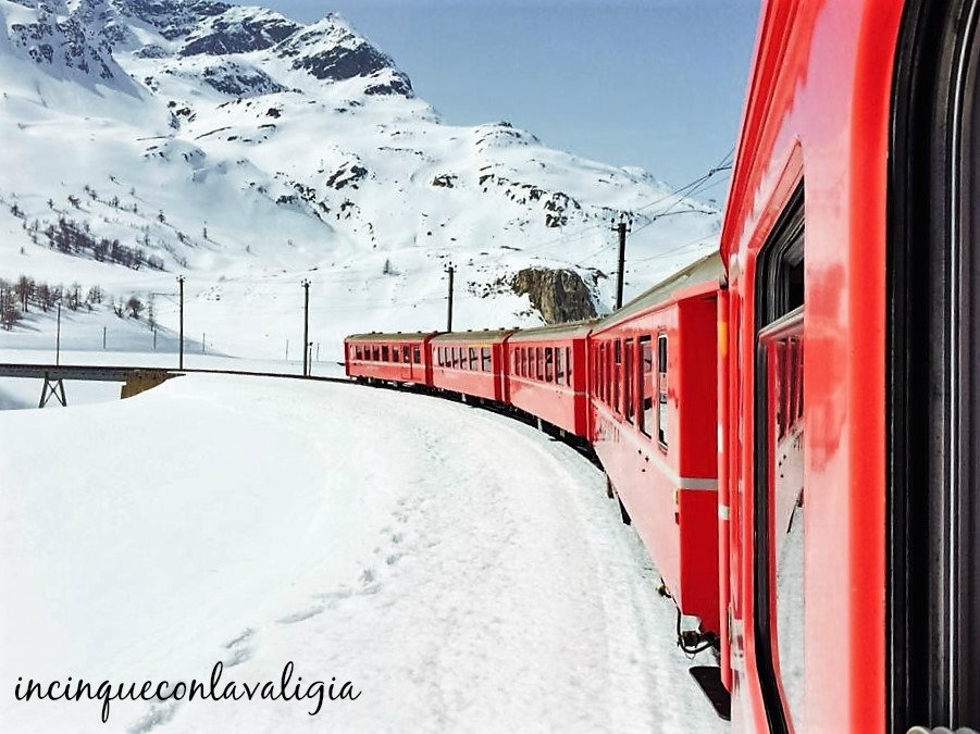 Trenino rosso del Bernina bernina
