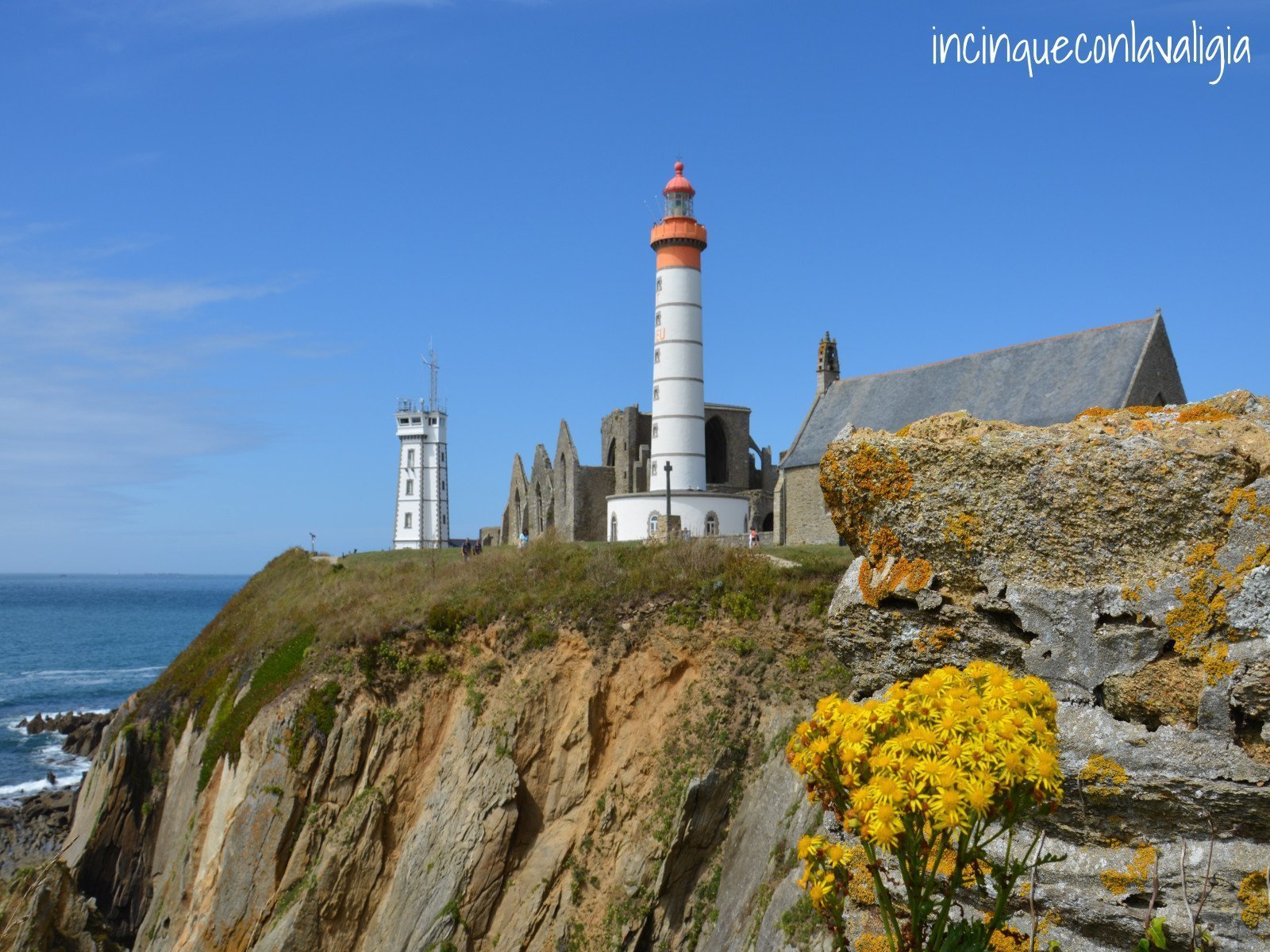 Pointe de St. Mathieu La strada dei fari in Bretagna