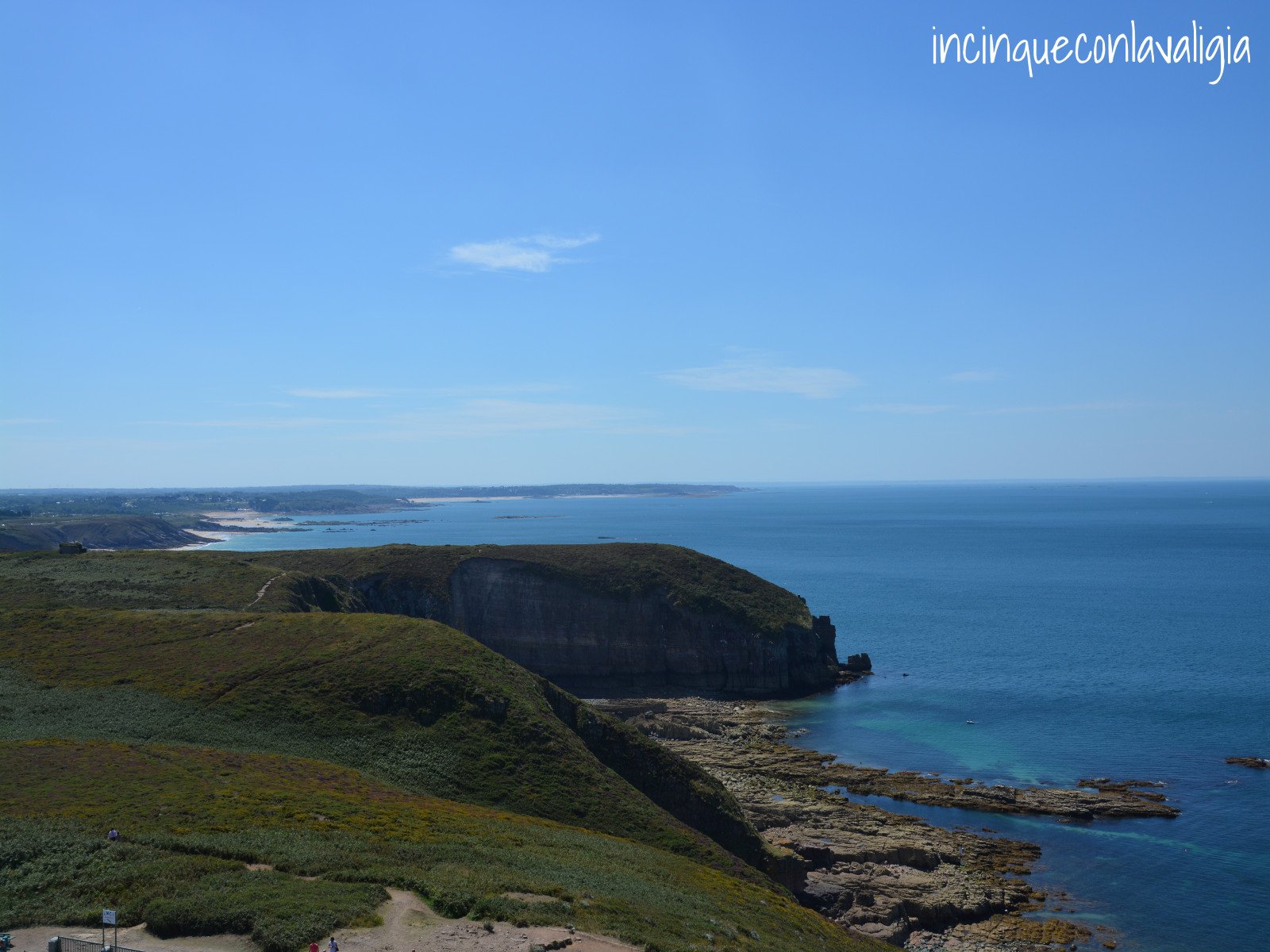Pointe de Cap Fréhel Strada dei fari in Bretagna