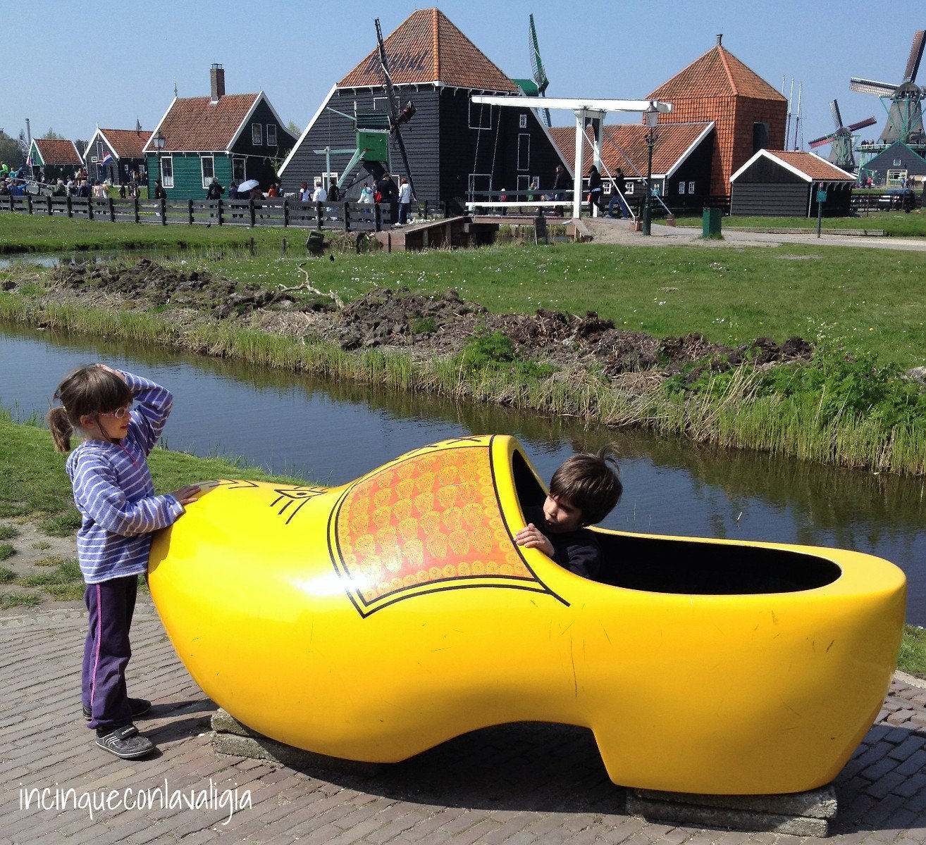 Zaanse Schans Itinerario in Olanda con bambini