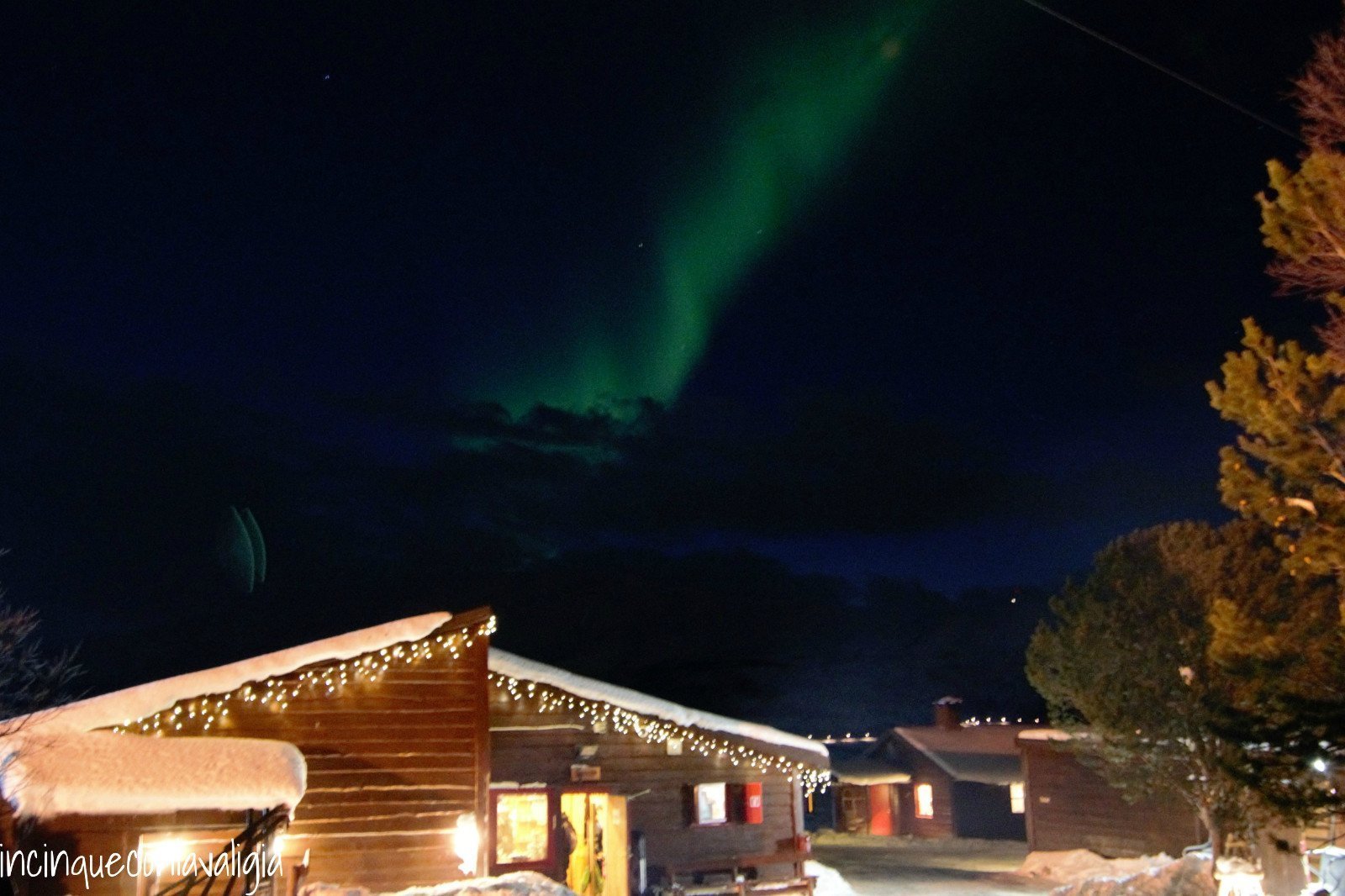 Aurora boreale in Norvegia Aurora boreale in Norvegia