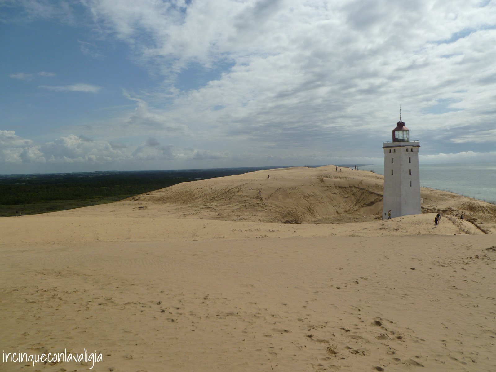 Il faro nella sabbia Il faro di Lønstrup