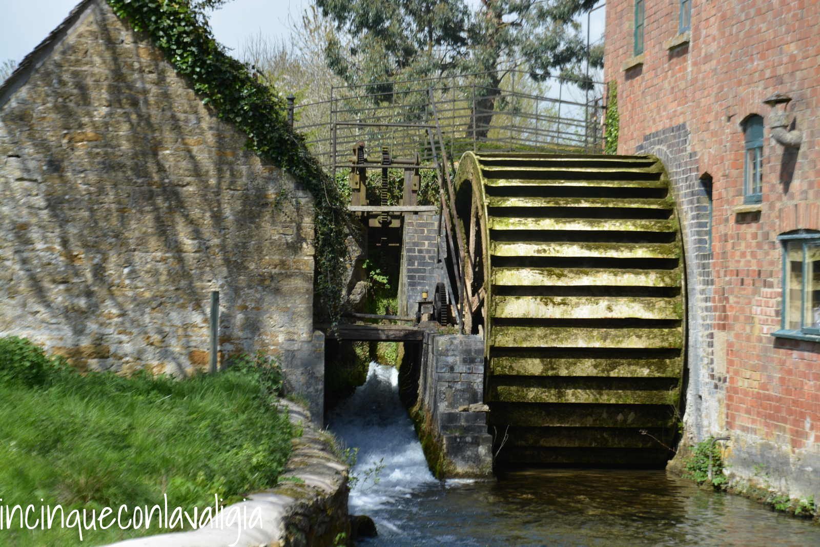 Mulino a Lower Slaughter Mulino di Lower Slaughter