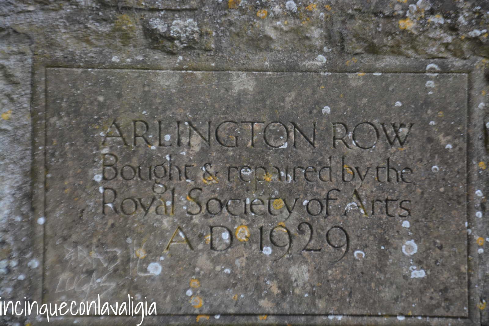 Arlington Row Itinerario nelle Cotswolds -Arlington Row