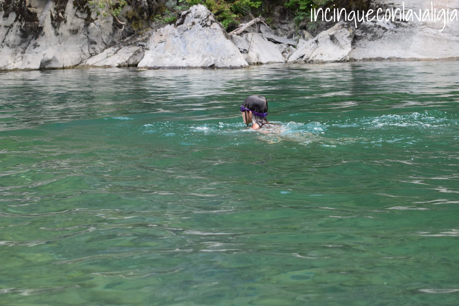 Fare il bagno nel fiume Trebbia Val Trebbia con bambini