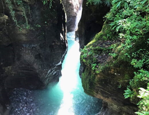 Orrido di Bellano sul Lago di Como