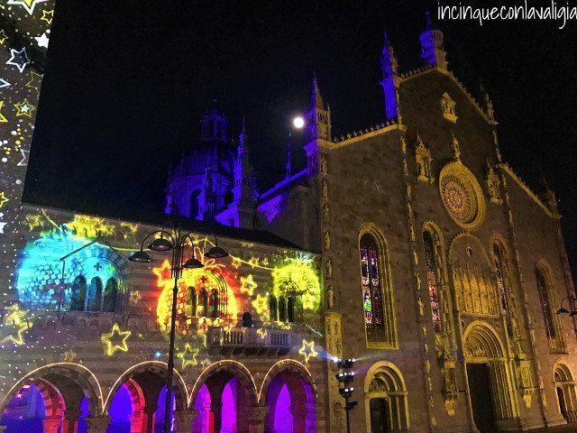 Como illuminazioni Natale Festival di luci a Como