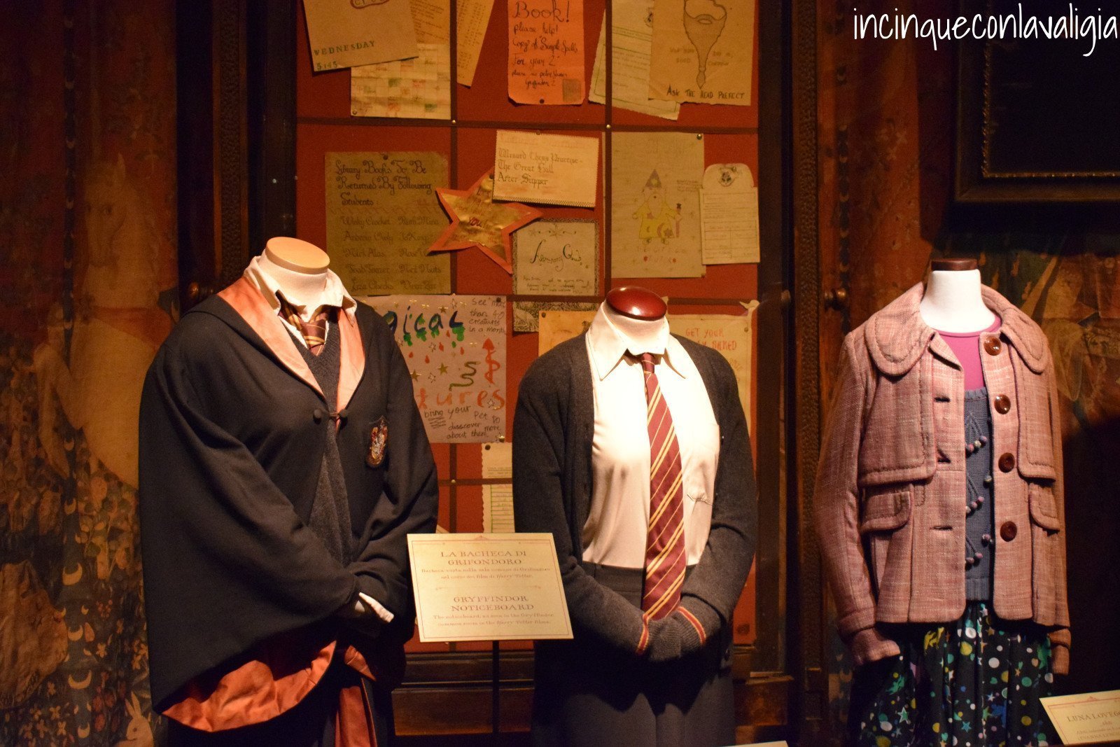 Le divise di Harry Potter Mostra di Harry Potter a Milano