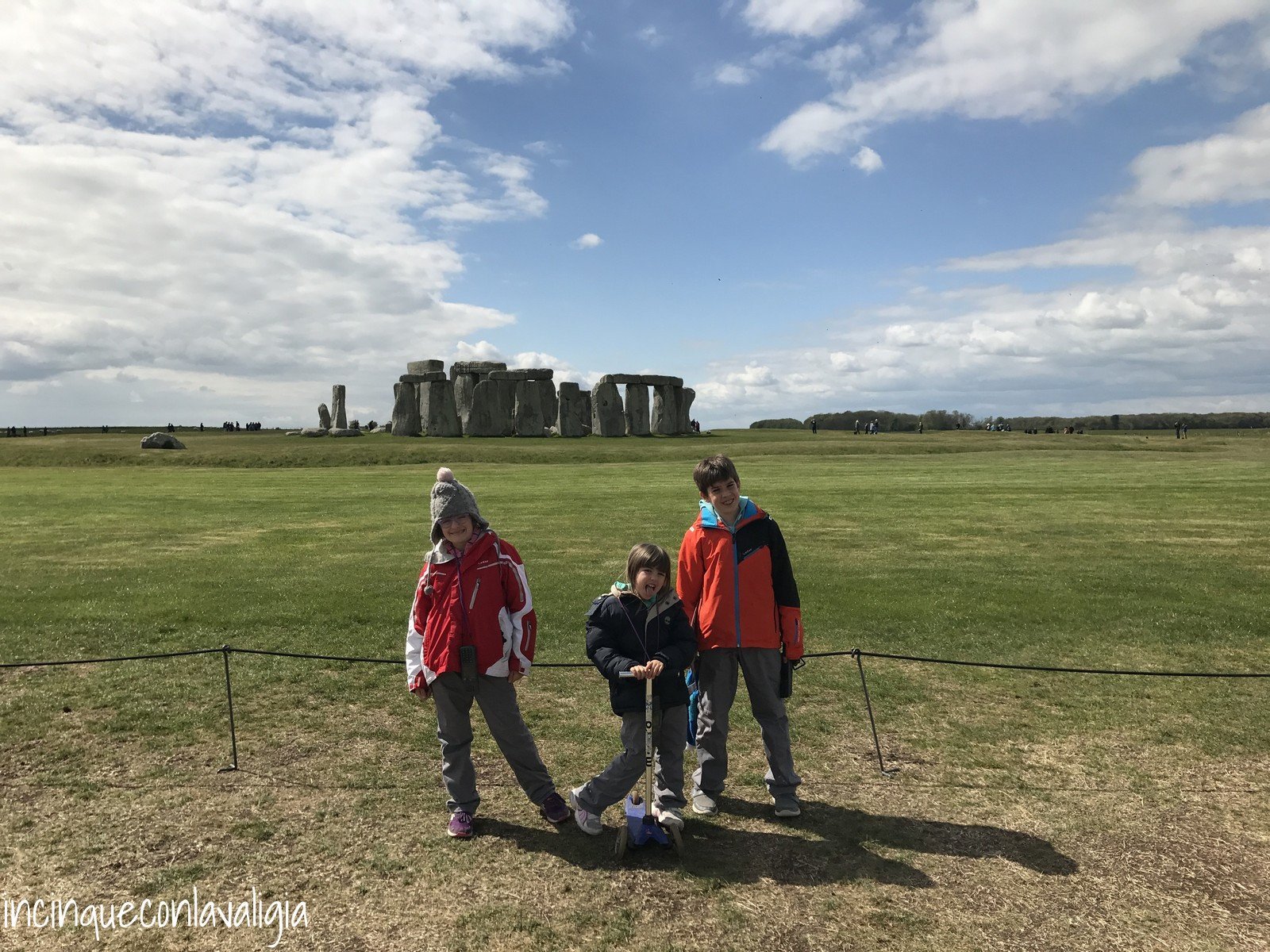 Stonehenge con bambini Stonehenge con bambini