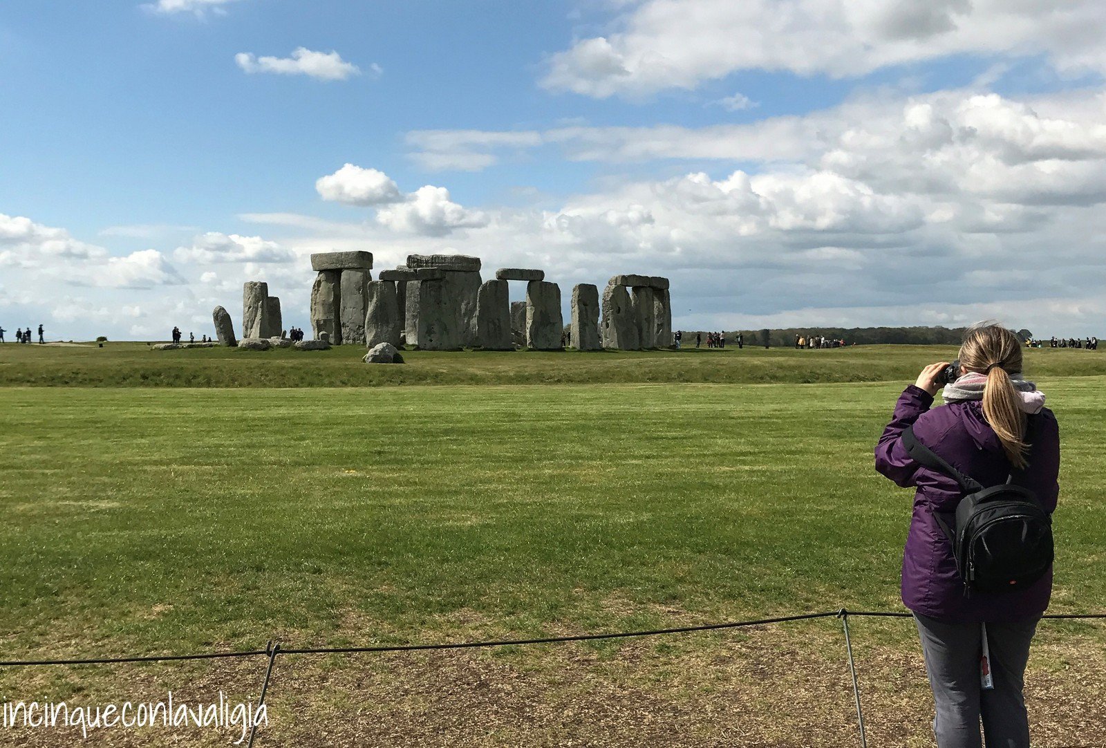 Visitare Stonehenge in Inghilterra Fotografare Stonehenge