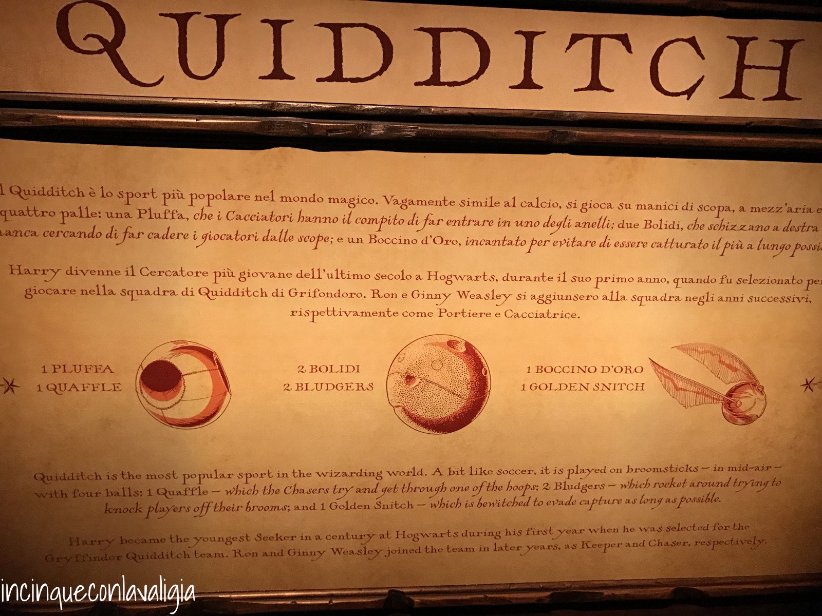 Il Quidditch Mostra di Harry Potter a Milano
