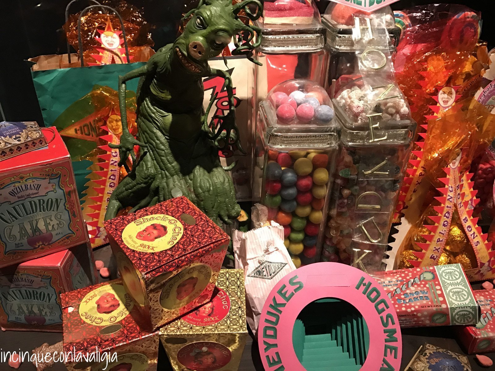 Scherzetti dei fratelli Weasley Mostra di Harry Potter a Milano