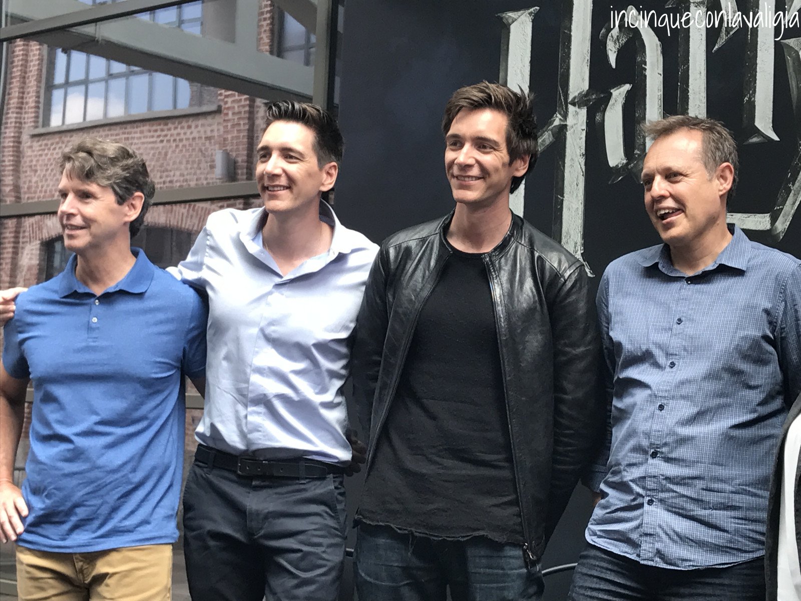 I gemelli Weasley alla mostra di Harry Potter a Milano Mostra di Harry Potter a Milano