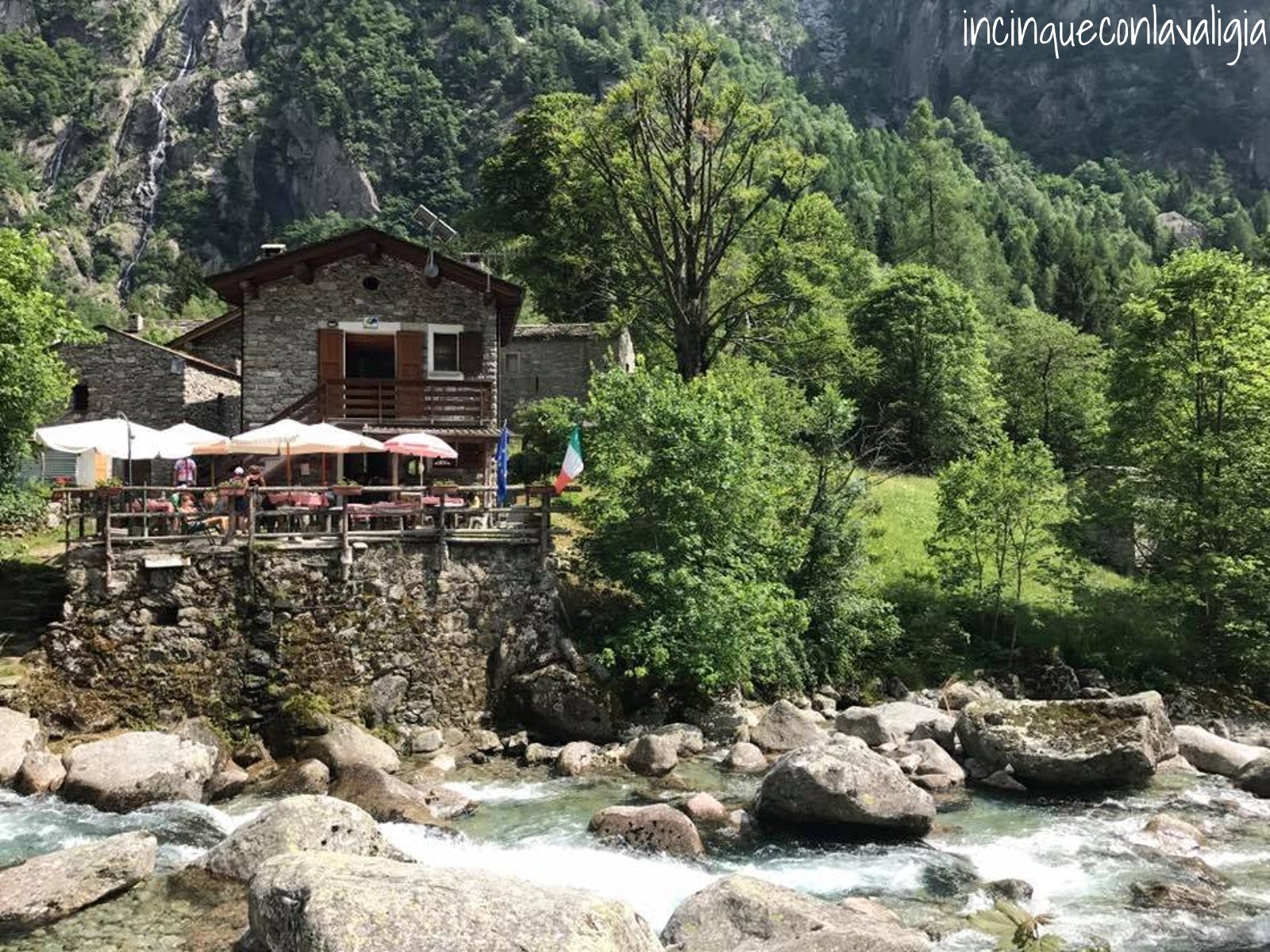 Val di Mello in estate