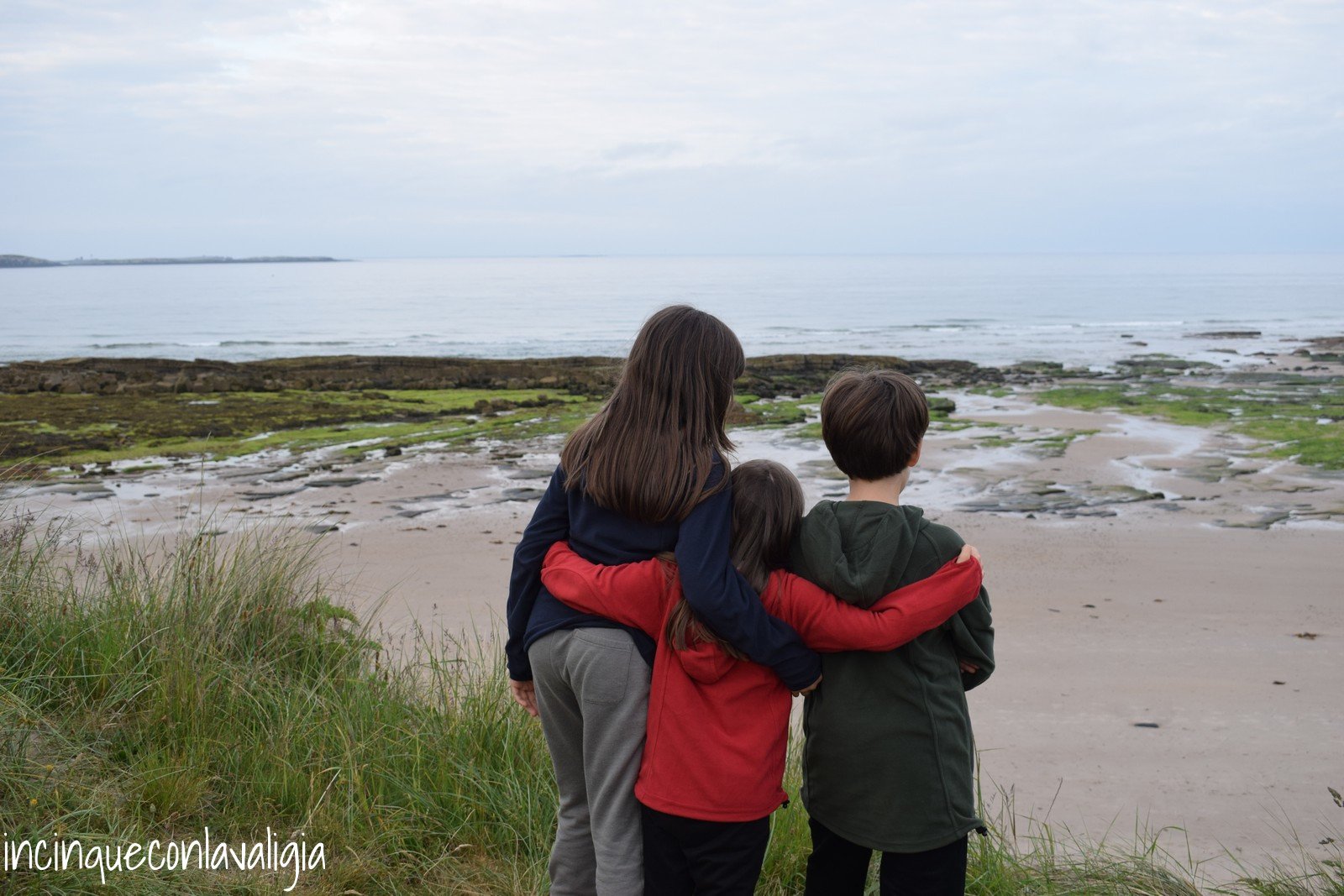 Northumberland con bambini Castello di Bamburgh Northumberland con bambini