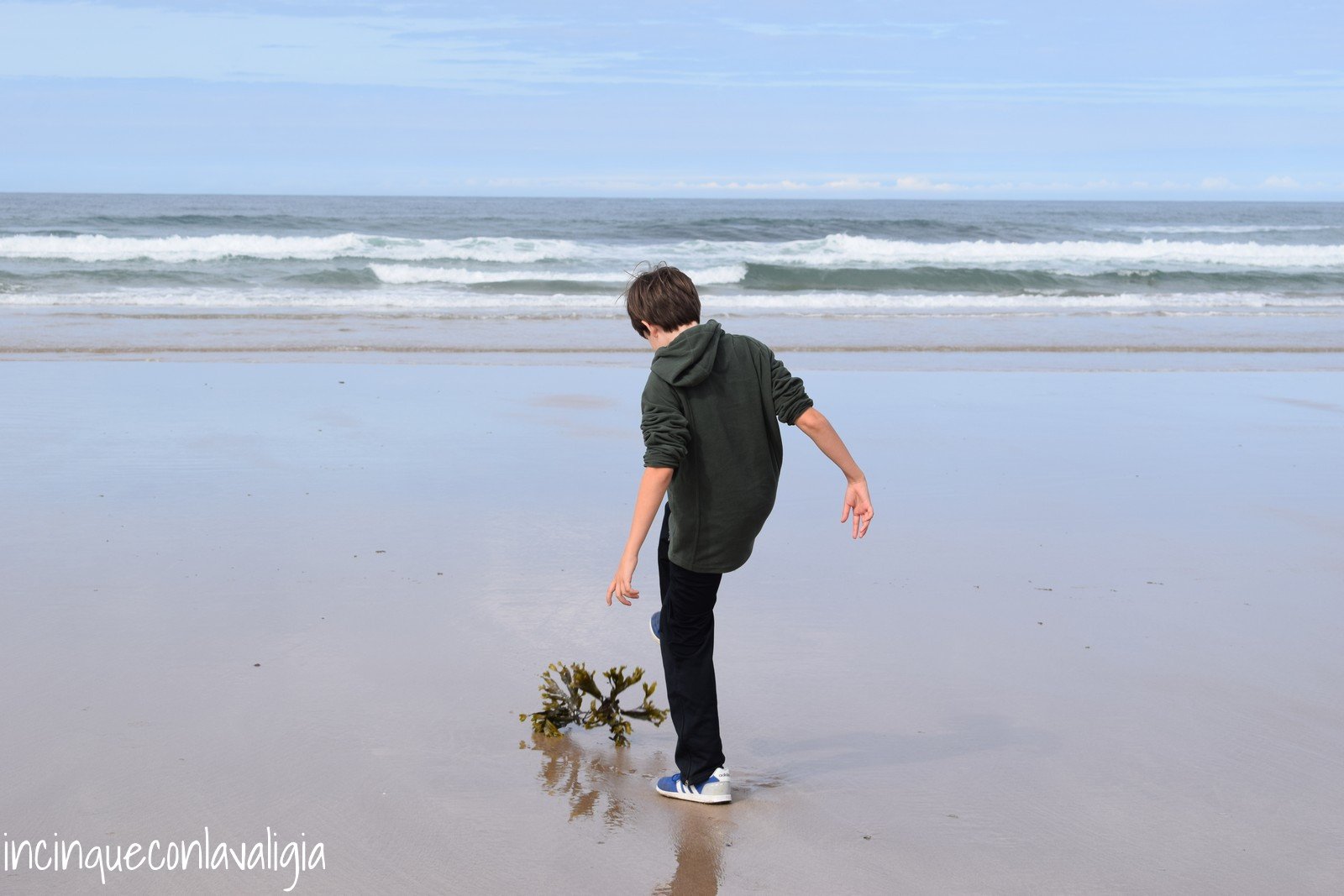 Bamburgh Beach Northumberland con bambini Bamburgh Beach