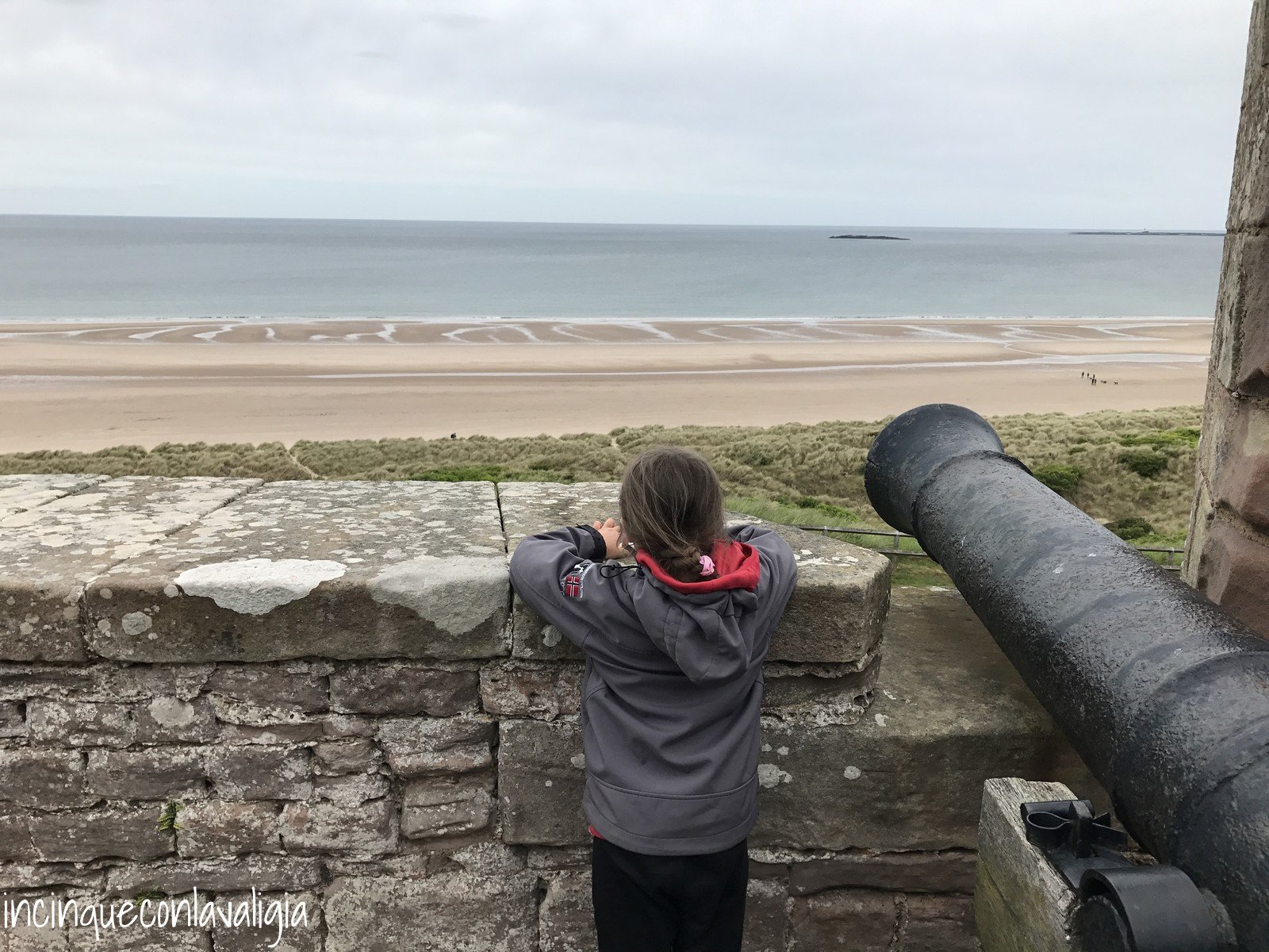 Visitare il castello di Bamburgh con bambini Visitare il castello di Bamburgh con bambini