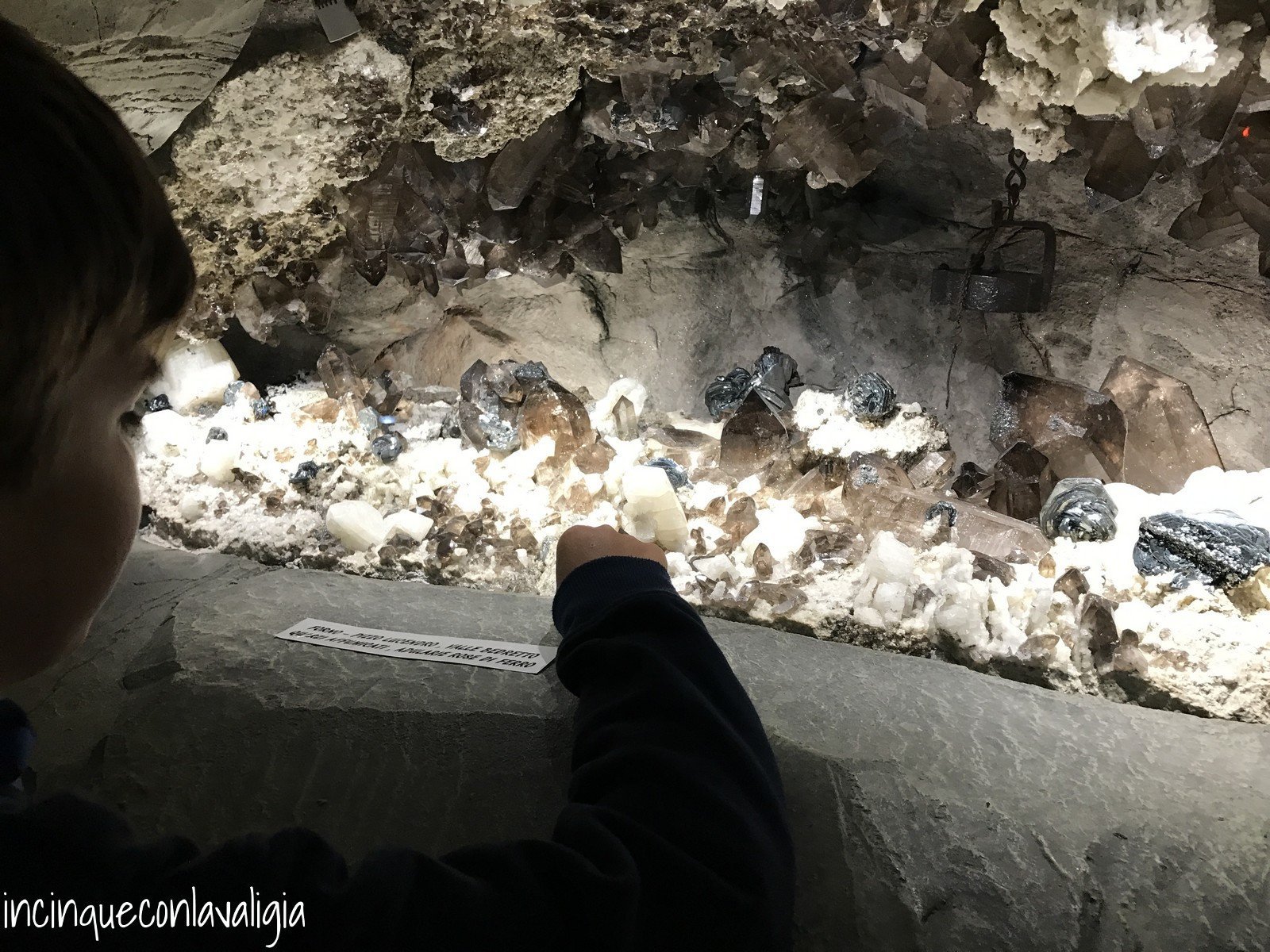 Il museo dei minerali a Cioss Prato Cioss Prato minerali