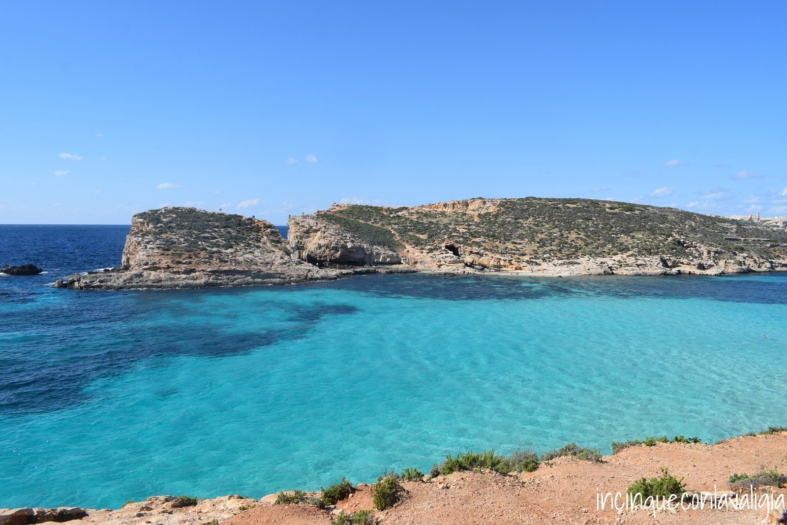 Laguna blu a Comino Comino laguna blu