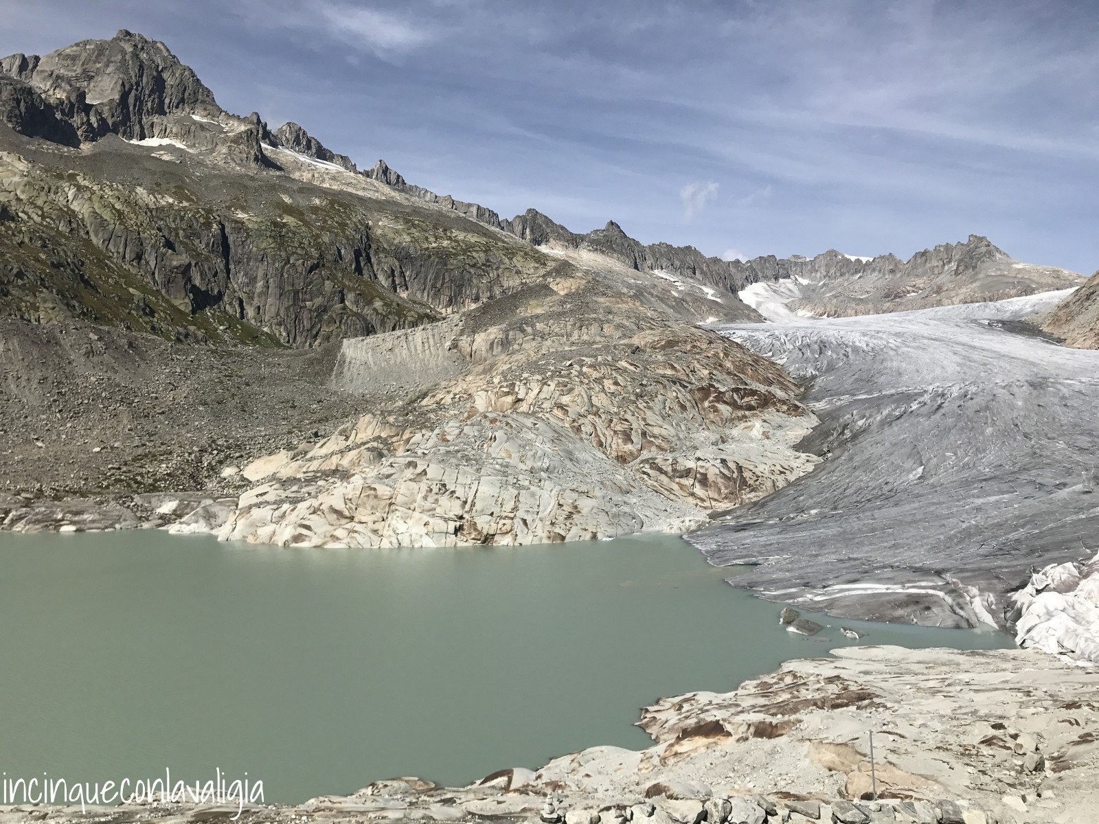 Il ghiacciaio del Rodano Ghiacciaio Rodano