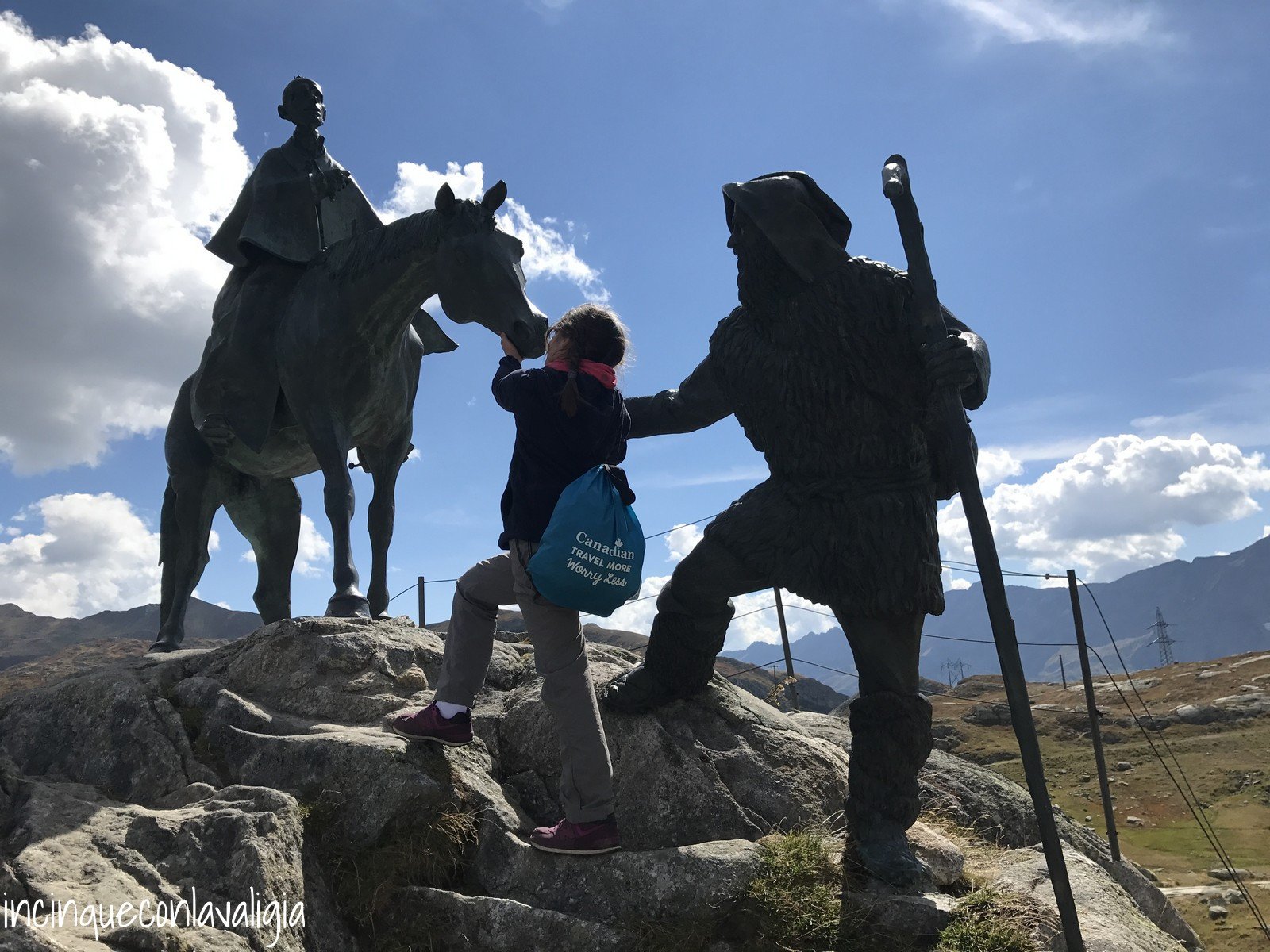 Statua al Passo del Gottardo Passo Gottardo