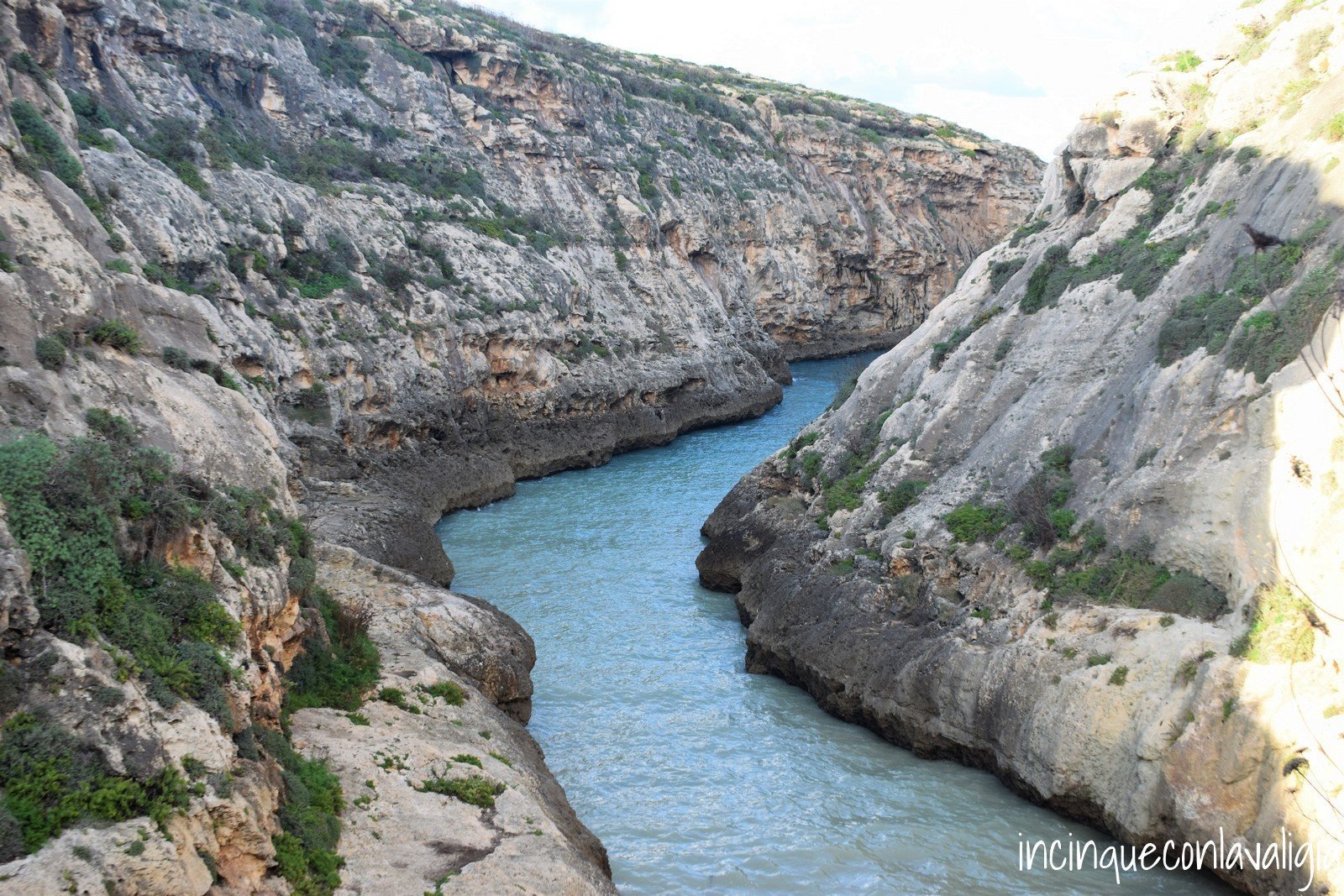Fiordo Wied il ghasri a Gozo Fiordo Wied il ghasri