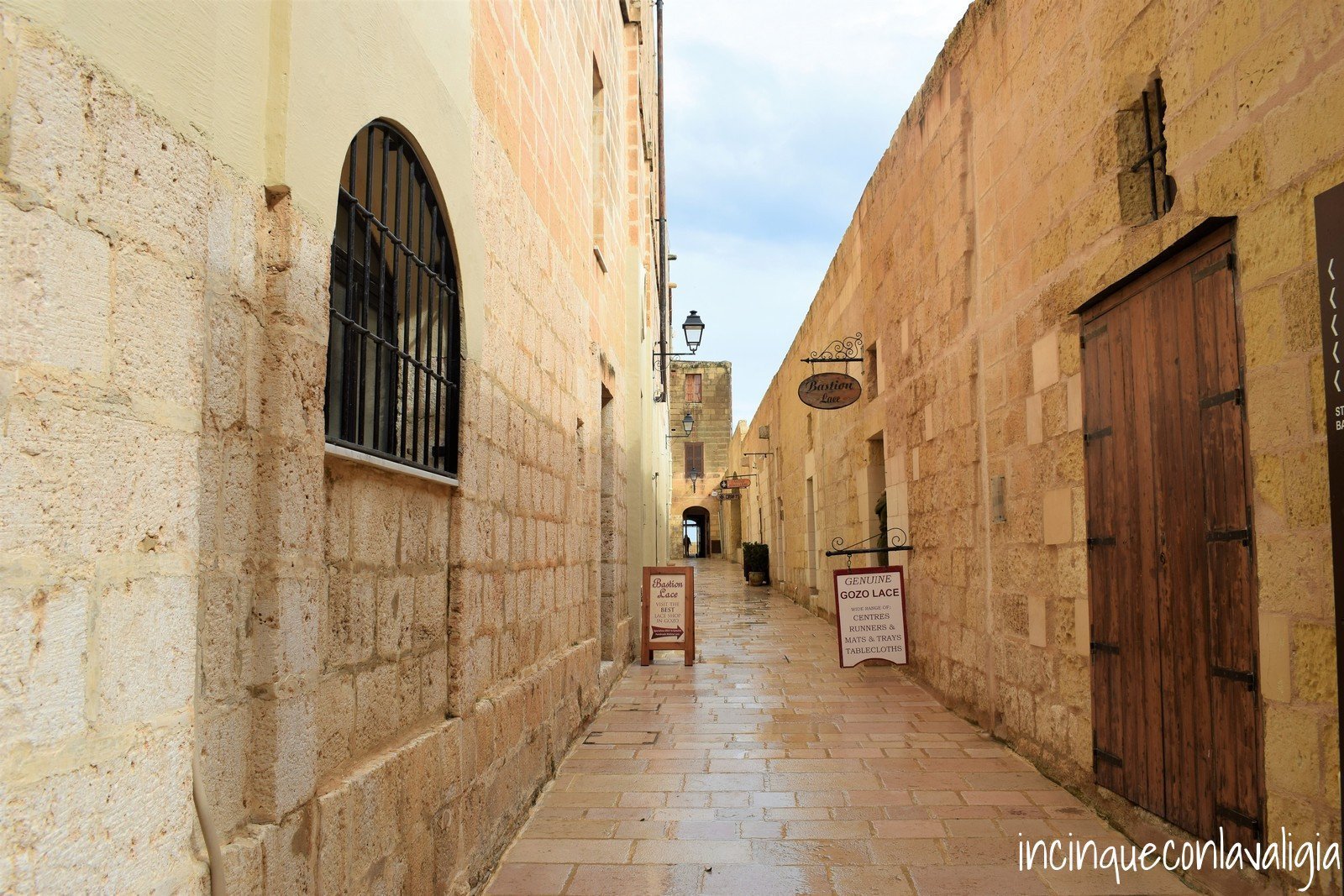 Le viuzze della Cittadella di Gozo Cosa vedere a Gozo: la cittadella