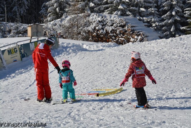 Sciare gratis con bambini in Svizzera Lenzerheide Sciare gratis con bambini in Svizzera