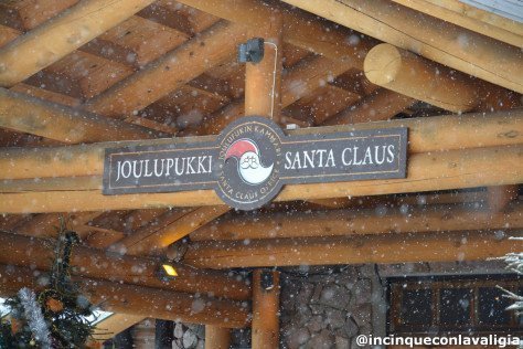 La casa di Babbo Natale a Roveniemi